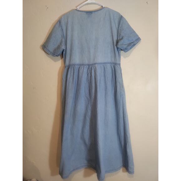 Fads Vintage Button-up Maxi Dress - Picture 5 of 8